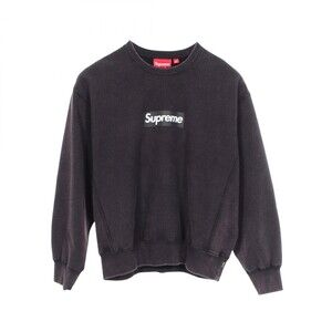 Supreme Washed Box Logo Crewneck #350119S45B